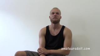 Sexually Curious Hetrosexual Dude with Handsome Europen Good looks & Awesome Fit Body Jacks off 5