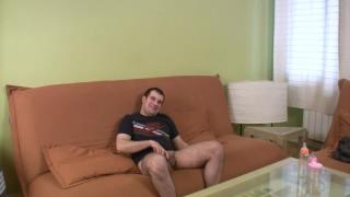 Two Petite Polish Teens took a Huge Adult Cock on the Couch 2