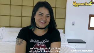 CARNEDELMERCADO -  BIG TITS CHUBBY COLOMBIAN BABE PICKED UP AND FUCKED FULL SCENE 4