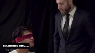 Missionary Boy Gets Blindfolded and Dominated by Bishop 1