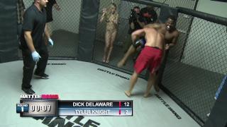 Big Black Cock Fucking Hard a Sexy Brunette MMA Ring Girl 6