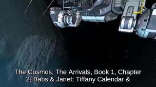 Julia Earth Reading Naked the Cosmos Arrivals 2