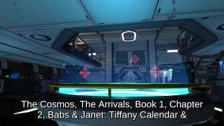 Julia Earth Reading Naked the Cosmos Arrivals 3