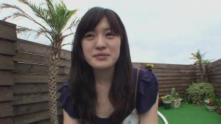 Aki Tajima, Sexy Asian Girl Drinking Tea in the Garden is Attracted to the Eager Cock 1