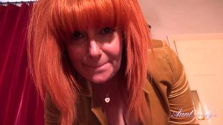 Aunt Judy's Big Tit MILFs - Dinner Date with Busty 56yo Ginger Beauty Melanie 5