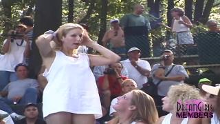 Sexy Wives get Totally Naked in Raunchy Bikini Contest #1 3