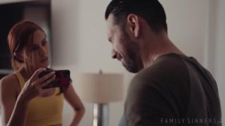 Family Sinners - Vanna Bardot Convinces her Stepdad Tommy to Fuck her after Catching him Cheating 3