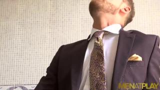 MENATPLAY Suited Logan Moore Anal Fucks Gay Sunny Colucci 9