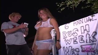 College Girls get Naked at Wild Frat Party 10