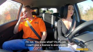 Fake Driving School - Lady Gang Sucks her Driving Instructor's Max Dior Cock & Swallows his Cum 5