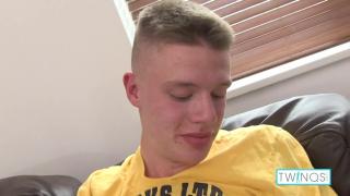 Horny Fuck Boy Leon Plays with his Ass and Milks his Throbbing Hard Dick on the Couch! 3