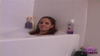 Sexy Bubble Bath with Cute College Freshman Danielle 3