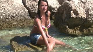 Very Beautiful Young Fine Brazilian Naked on Beach 3