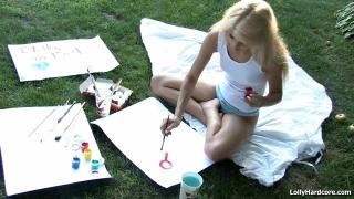 TeenMegaWorld - Painting with Katie 1