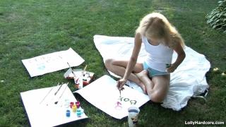 TeenMegaWorld - Painting with Katie 2