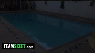 Big Ass Teen Fucked by the Pool 4