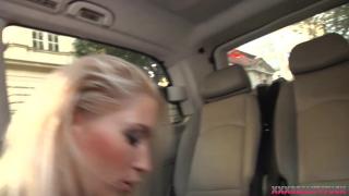 Busty Blonde Bunged in the Car 2