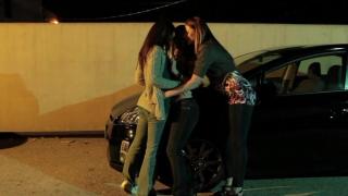 Hot Lesbian Threesome after Dinner 6