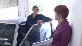 Lesbian Mechanic and Customer are having a Great Time together 3