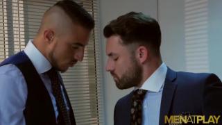 MENATPLAY Klein Kerr Seduced by Suited Gay Boss James Castle 2