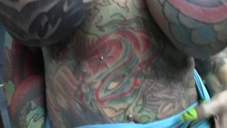 Fucked of a Busty and Tattooed MILF in Perfect Point of View 1