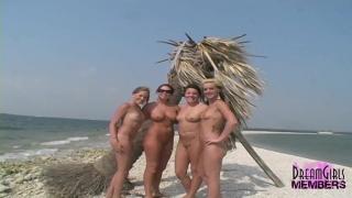 Naked Boat Trip with 4 Hot College Girls in Florida 8