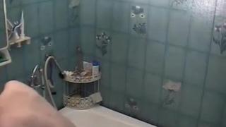 INXESSE RADICAL XSTREAMS BATHROOM MASTURBATION & PEE - CLEAN WANK & PISS IN SHOWER 3