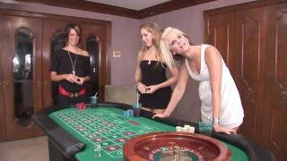 Hot College Girls Playing Game of Strip Roulette 1