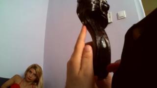 Mistress Missy`s Dirty Game – Clean my Shoes and Feet with my Saliva! 2