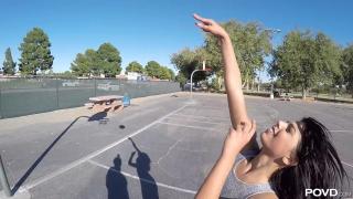 Perfect Latina Teen Gina Valentina Fucks around at the Park before going Home for a Creampie 2