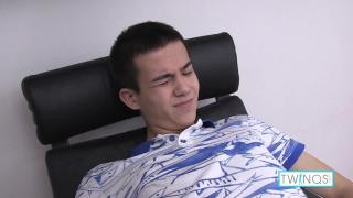 Brunette Dick Drainer Xander Cums while Thinking about a Cock in his Tight Ass! 1