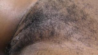 Hairy Ebony Slut Gets Creampied by BWC 1