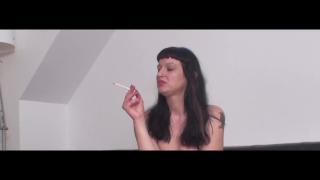 The whole Room Experience Carmina, like Her, in her Strong Erotic way Smokes and with the Smoke Fi 10