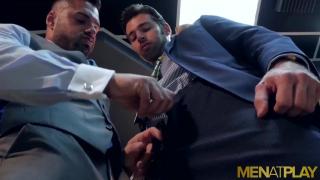 MENATPLAY Latino Hunk Gabriel Lunna Seduces Gay Dario Beck 3