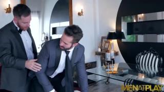 MENATPLAY Suited Men Dani Robles and Jonas Jackson Anal Fuck 7