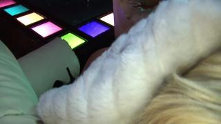 Blonde MILF Smokes and Gets her Pussy Rammed by a Guy in the Club 1
