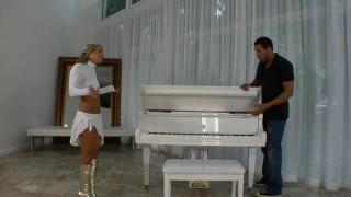 Petite Blonde Teen Gets Hard Fucked by her Piano Instructor 1