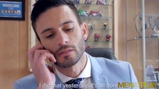 MENATPLAY Latino Andy Star Anal Fucked by Suited Diego Reyes 1