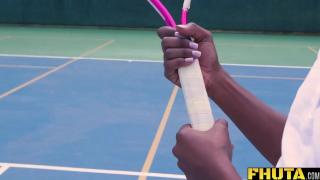 FHUTA - Ebony MILF Ana Foxxx Gets Fucked in the Ass by Tennis Instructor 2