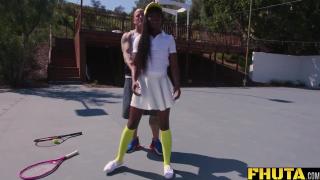 FHUTA - Ebony MILF Ana Foxxx Gets Fucked in the Ass by Tennis Instructor 3