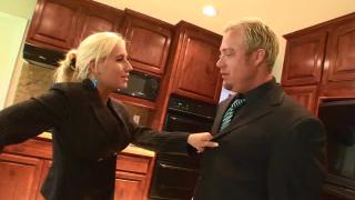 Busty Blonde Hottie Seduces her Boss and Gets Fucked 1