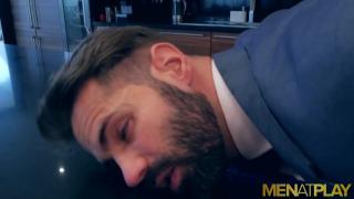 MENATPLAY Suited Hunk Dani Robles Anal Fucked by Damon Heart 8