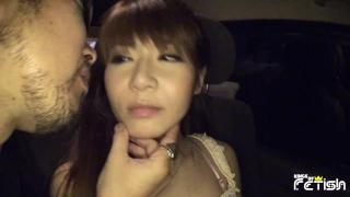 Pretty Japanese Babe Sucks her Lover Big Dick in a Car and in a Public Toilet 1