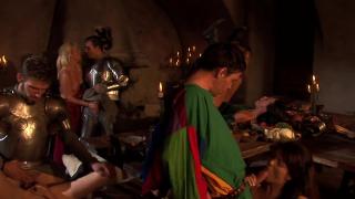 Knights and Young Women having Wild Orgy in the Castle 5
