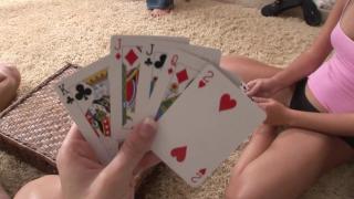 Tempting Hot Girls Play a Strip Card Game 5