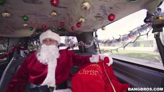 BANGBROS - Kiley Jay Sits on Santa's Lap and Tells him what she wants for Christmas 1