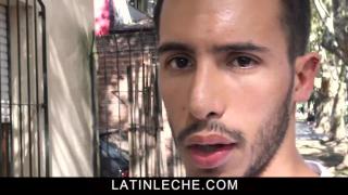 SayUncle - Straight Amateur Latino first Time with Gay Stranger for Money POV 1