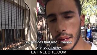 SayUncle - Straight Amateur Latino first Time with Gay Stranger for Money POV 2