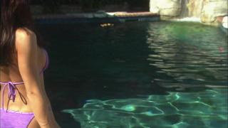 Young Busty Wife Gets Fuck at the Poolside by her Husband 1