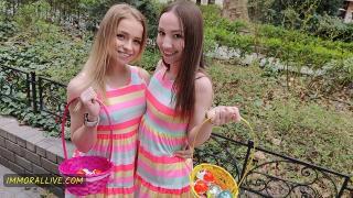 Easter Egg Hunt Turns into Taboo Hard Rough Sex for Alexa Flexy & Cousin Kate Quinn – Immoral Family 1